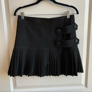 Comptoir des Cotonniers black wrap skirt